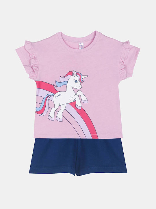 Dreams by Joyce Pijama Copii Vara Lila Unicorn