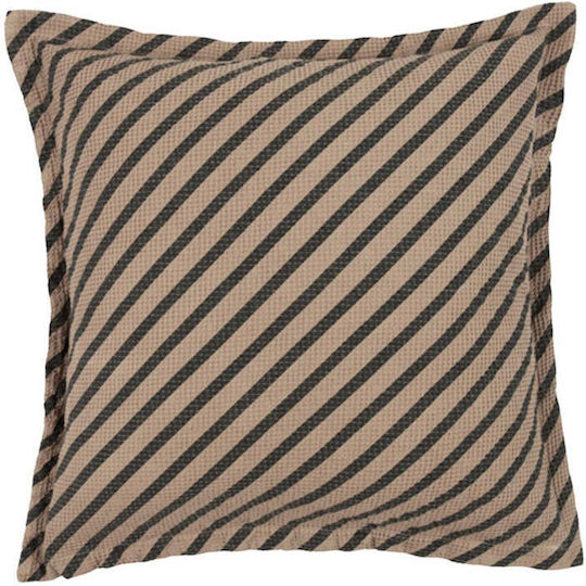Nobodinoz Sofa-Kissen aus 100% Baumwolle Sesame 45x45cm