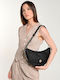 Asti Leather Women's Shoulder and Crossbody Bag Black