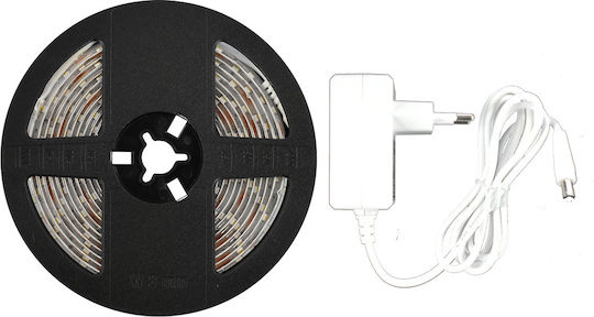 Eko Light Rezistent la apă Bandă LED Alb Natural Lumină 0.5m cu Sursă de alimentare