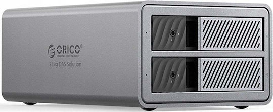Orico Case for Hard Drive 2.5" / 3.5" SATA III with Connection SATA / USB 3.0 Gray