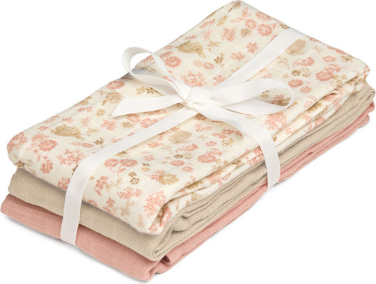 Cam Cam Copenhagen Augusta Muslin Swaddle Blankets 70x70cm 3 Pieces