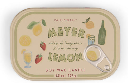 Meyer Zitrone 127g Pflanzenwachskerze in Dose - Bistro Lemon Paddywax