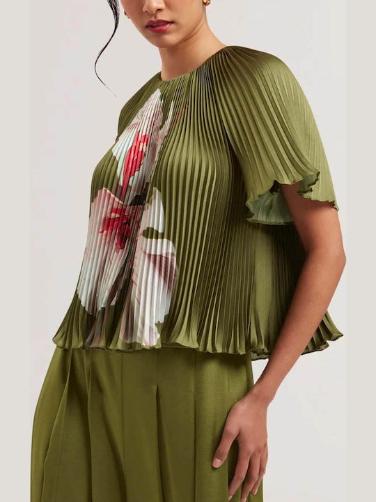Damen T-Shirt Green