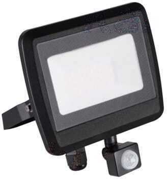 Kanlux Waterproof LED Floodlight 30W Natural White 4000K with Motion Sensor IP44