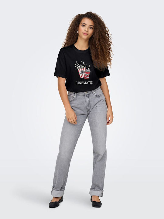 Only Life Women's T-shirt Black