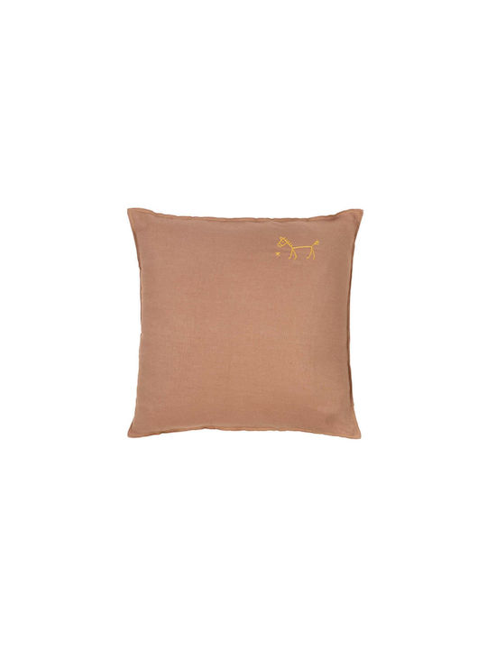 Nobodinoz Μαξιλάρι Καναπέ L1N0 Noisette 45x45εκ.