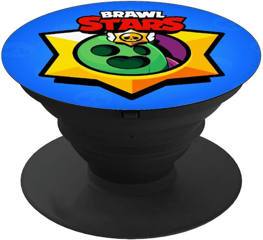 Brawl Stars Spike Handyhalterung Ständer Schwarz Mobiltelefon Griff