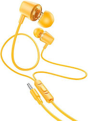 Leewello Lw-e48 In-ear Handsfree Headphones with Connector 3.5mm Yellow Leewello Lw-e48 In-ear Handsfree Headphones with Connector 3.5mm Yellow