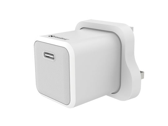 Sandberg Зарядно без кабел с USB-C порт 20W Доставка на енергия Бял (AC Charger UK Socket)