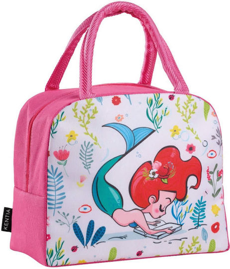 Kentia Pady Σχολική Ισοθερμική Θήκη Φαγητού Ροζ 19x13x23cm