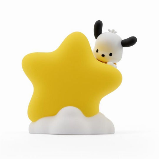 YuMe Toys Kinder Dekorative Lampe Hello Kitty & Friends - Pochacco Gelb 5x5x9εκ.