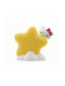 YuMe Toys Kinder Dekorative Lampe Hello Kitty Gelb 5x5x9εκ.