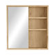 Pakketo Bagno Cabinet de baie L60xA14.5xÎ63.6cm Lemn natural