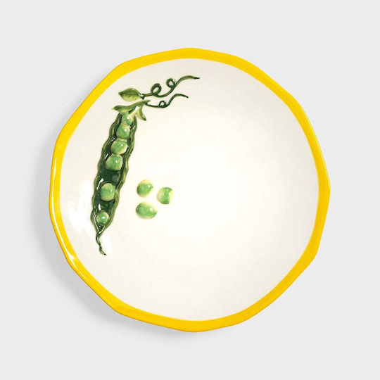 &Klevering Platou de Servire Ceramică Multicoloră cu Diametru 31buc 1buc &Klevering Platou de Servire Ceramică Multicoloră cu Diametru 31buc 1buc