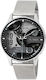 3Guys 3GW1073 42mm Smartwatch με Παλμογράφο (Ασ...