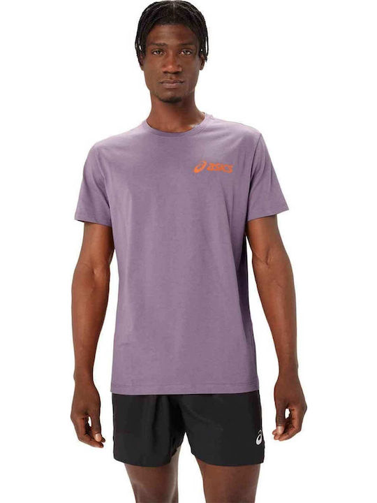 ASICS Athletic T-shirt Purple 2031E659-500 | Skroutz.mt