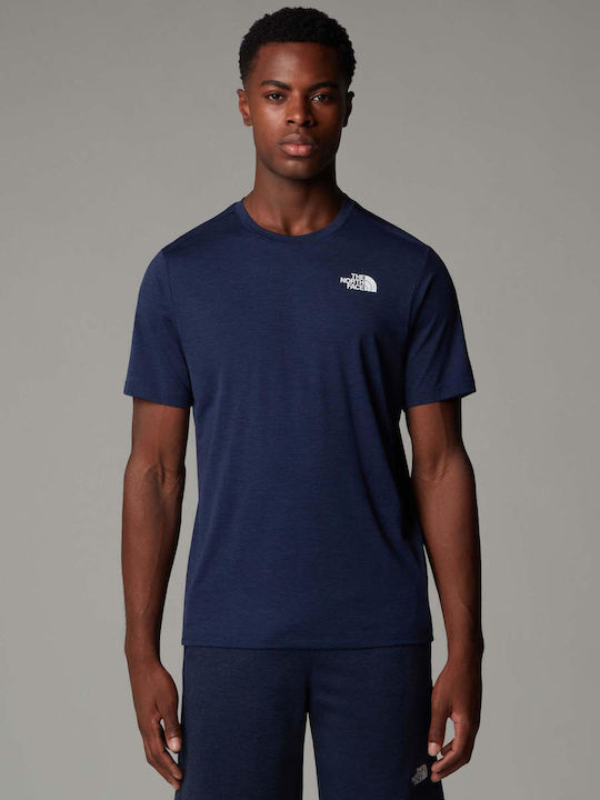 The North Face Αθλητικό T-shirt Navy Μπλε