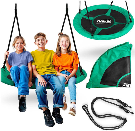 NEO Sport Fabric Hanging Swing Nest 110x110x110cm Gray
