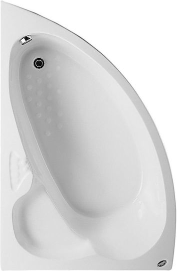 Acrilan Eco Basic Acrylic Bathtub with Hydromassage 155x100cm