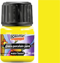 Γυαλί Πορσελάνη 30ml Pentart Κίτρινο