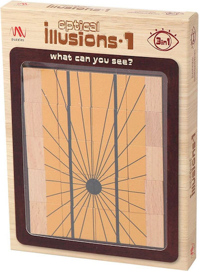 Optical Illusion Puzzle 3 In 1 Vol 1