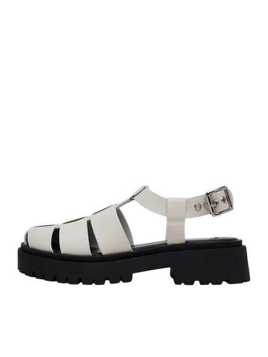 Steve Madden Leder Flache Sandalen für Damen in...