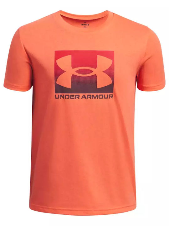 Under Armour Παιδικό T-shirt Πορτοκαλί