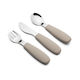 Nuuroo Baby Set with Fork Jana made of Silicone...