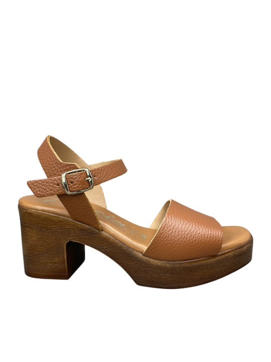 Fresia Sandals Anatomic Tabac Brown