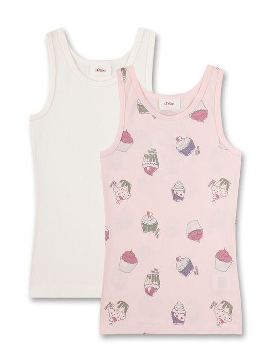 s.Oliver Set of Kids' Undershirts red 2pcs