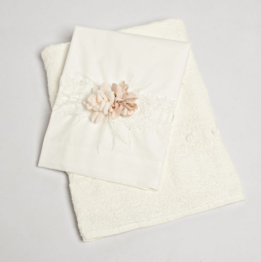 Baby Bloom Комплект Кръщелни Ризи Екрю 3 Бройки