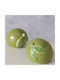 Set de 2 decorațiuni ceramice lucrate manual cu lămâi și lime, design cu lămâi și lime, 2 piese
