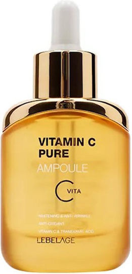 Lebelage Vitamin C Pure Ampoule Serum For Face With Centella Asiatica & Vitamin C For Brightening 35ml