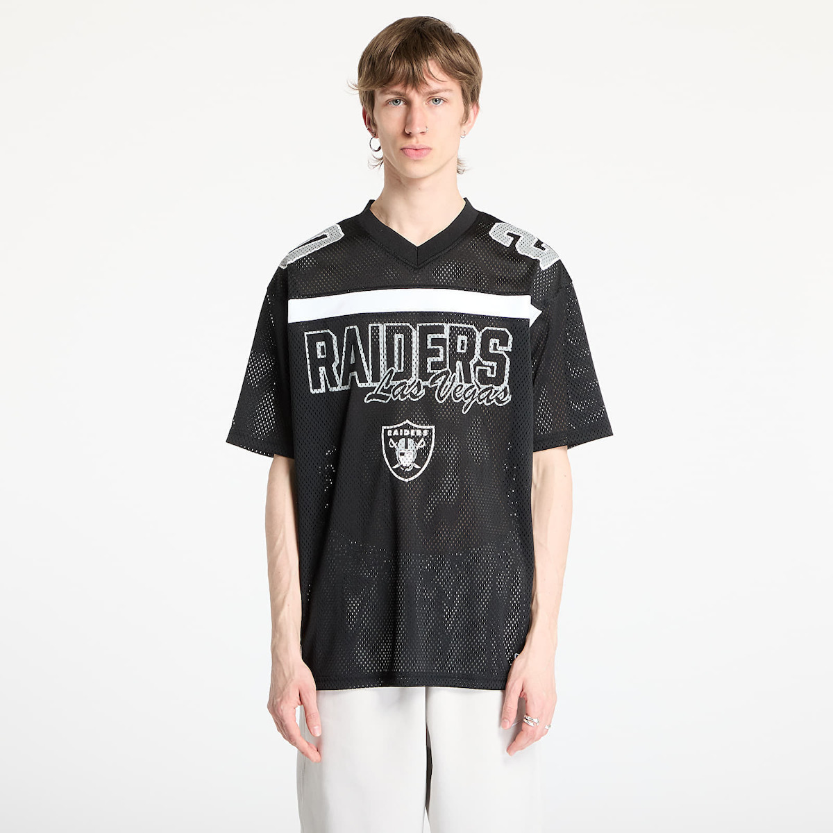 New Era NFL Las Vegas Raiders Mesh Graphic Jersey Unisex Black