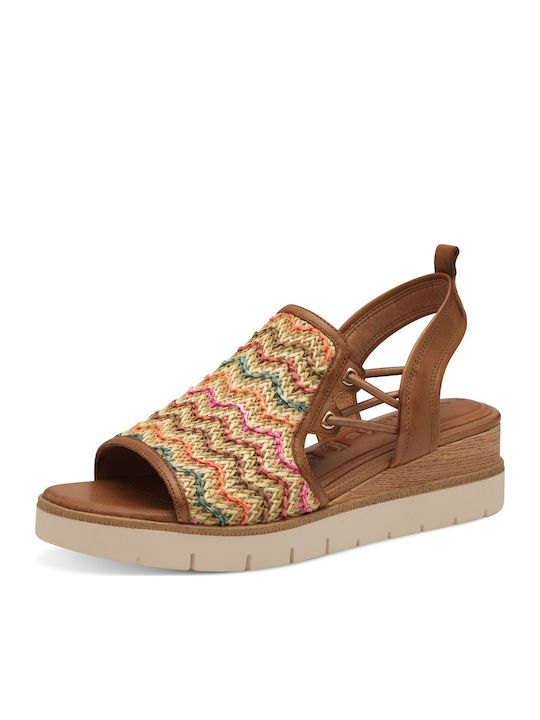 Women's Leather Platform Shoes Multicolour