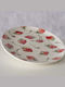 Boltze Platou de Servire Oval din Porțelan Roșie 39x31buc 1buc