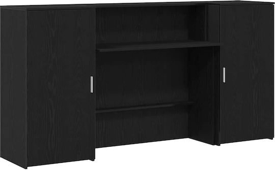 vidaXL Büroempfang mit Abmessungen L200xB50xH103.5cm