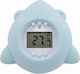 FreeOn Termometru Digital De Baie Shark Albastru Deschis