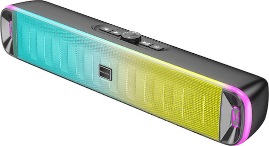 Borofone BR43 Bluetooth Speaker 5W with Radio and Battery Life up to 2 hours Black