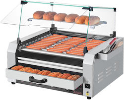 Vevor Ηλεκτρικό Grill 2400W Γκρι Vevor Ηλεκτρικό Grill 2400W Γκρι