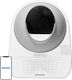 Catlink Scooper Pro Ultra Katzentoilette Selbstreinigend mit Filter Weiß L58.6 x B60 x H71cm