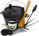 Outdoorchef Camping Cooking Utensils Pot 5700ml 5pcs