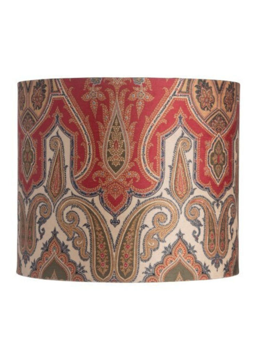 Green-Gold Brocade Table/Floor Lamp Shade 1xe27...