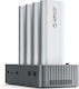Orico Dockingstation für 4 Festplatten SATA M.2 (2280)" mit USB-C Verbindung (ORICO-IT48N-C-EU-GY-BP-HU)