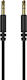 Celebrat 3,5mm Klinkenkabel 3,5mm Stecker - 3,5mm Stecker Schwarz 1m AU-01-BK