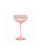 Here's How Set of Glasses White Wine / Cocktail/Drinking / Whiskey made of Glass in Pink Color Stemmed 177ml 2pcs