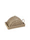 Espiel Wicker Rectangular Decorative Tray 34x24x18cm