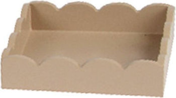 Kaemingk Tavă Decorativă Lemn Pătrată 13.7x13.7x4.2cm 1buc