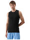 Functional Dri-Fit Αθλητική Μπλούζα Μαύρη